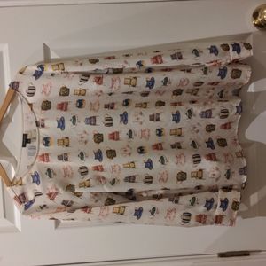 Talbot's blouse size large